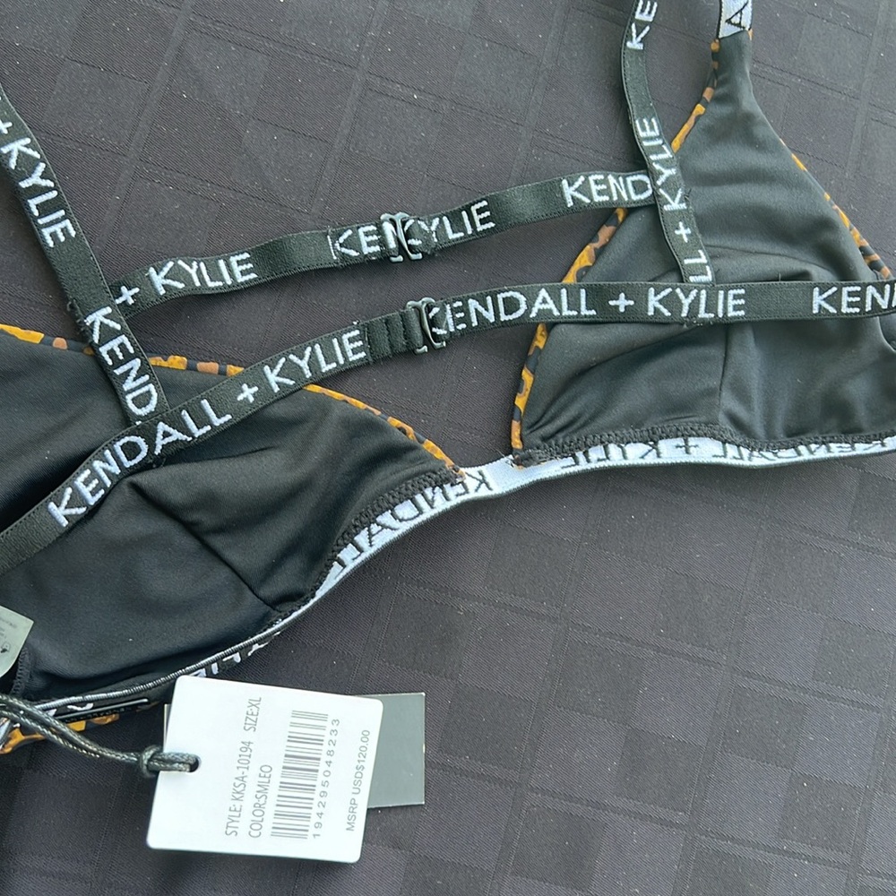 KENDALL+KYLIE leopard high leg bikini size XL - Picture 12 of 16